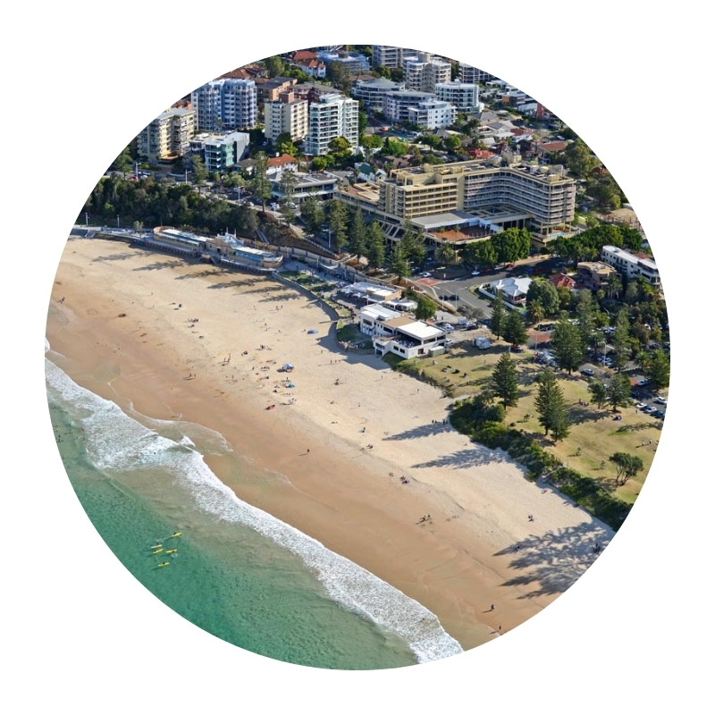 Aerial Beach